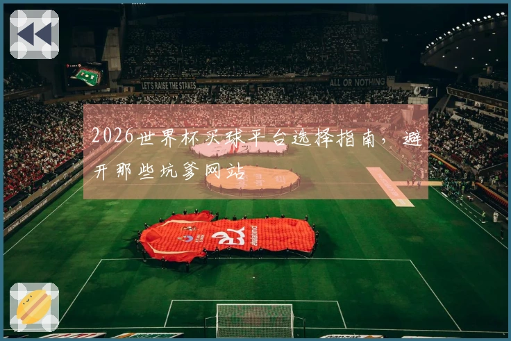 2026世界杯买球平台选择指南，避开那些坑爹网站